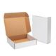 Timirog Shipping Boxes 13x10x3 Inches 20 Pack White Cardboard Box for Small Business, Corrugated Boxes Tab Locking Literature Mailer Mailing Packaging Supplies for Packing Book Gifts Craft