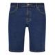 Stoffhose URBAN CLASSICS "Urban Classics Herren Relaxed Fit Jeans Shorts" Gr. 28, Normalgrößen, blau (indigo washed) Herren Hosen Stoffhosen