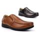 Mens Wide Fit Shoes Mens Wide Fit Leather Shoes Mens Real Leather Shoes Mens Extra Wide Shoes Mens Slip On Shoes Mens Leather Shoes Size 14 Size 15 Sizes 7-15 Brown/Tan/Black (EEEE) 7 UK