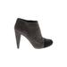 Vince Camuto Ankle Boots: Gray Shoes - Women's Size 7 1/2 - Round Toe