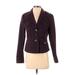 Ann Taylor LOFT Blazer Jacket: Purple Jackets & Outerwear - Women's Size 4