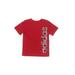 Adidas Active T-Shirt: Red Solid Sporting & Activewear - Kids Boy's Size 8