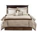 Gracie Mills Elsie Transitional Colorblock 7-Piece Comforter Set