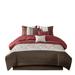 Gracie Mills Rogelio 7-Piece Transitional Embroidered Comforter Set