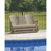 Signature Design by Ashley Hyland wave Outdoor Glider Loveseat - 67" W x 31.5" D x 41.75" H