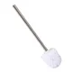 Brosse de Toilette en Plastique avec Manche en Acier Inoxydable Poils Souples Outils de Livres