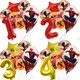Bouquet de Ballons Spiderman à Travers le Verset de l'Araignée Fournitures de ixd'Anniversaire