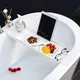Étagère de rangement pour baignoire rétractable créative étagère de bain T1 étagère de rangement