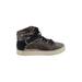 FRYE Sneakers: Gray Acid Wash Print Shoes - Women's Size 10