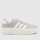 adidas vl court bold trainers in light grey