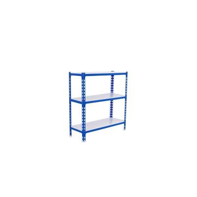 PROREGAL Schwerlastregal BABY METAL SHARK | HxBxT 90x120x40cm | Fachlast 200kg | Blau-Weiß | Regal Standregal Werkstattregal Lagerregal Image