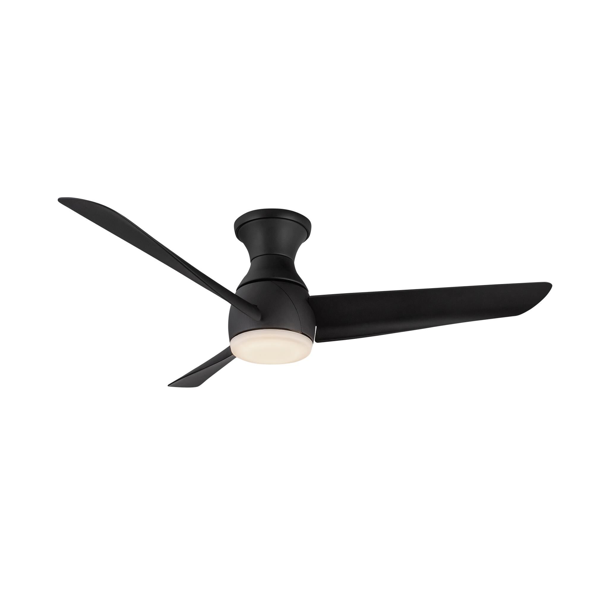 Kuzco Lighting Thalia 54 Inch Flush Mount Fan with Light Kit - HF91954-MB