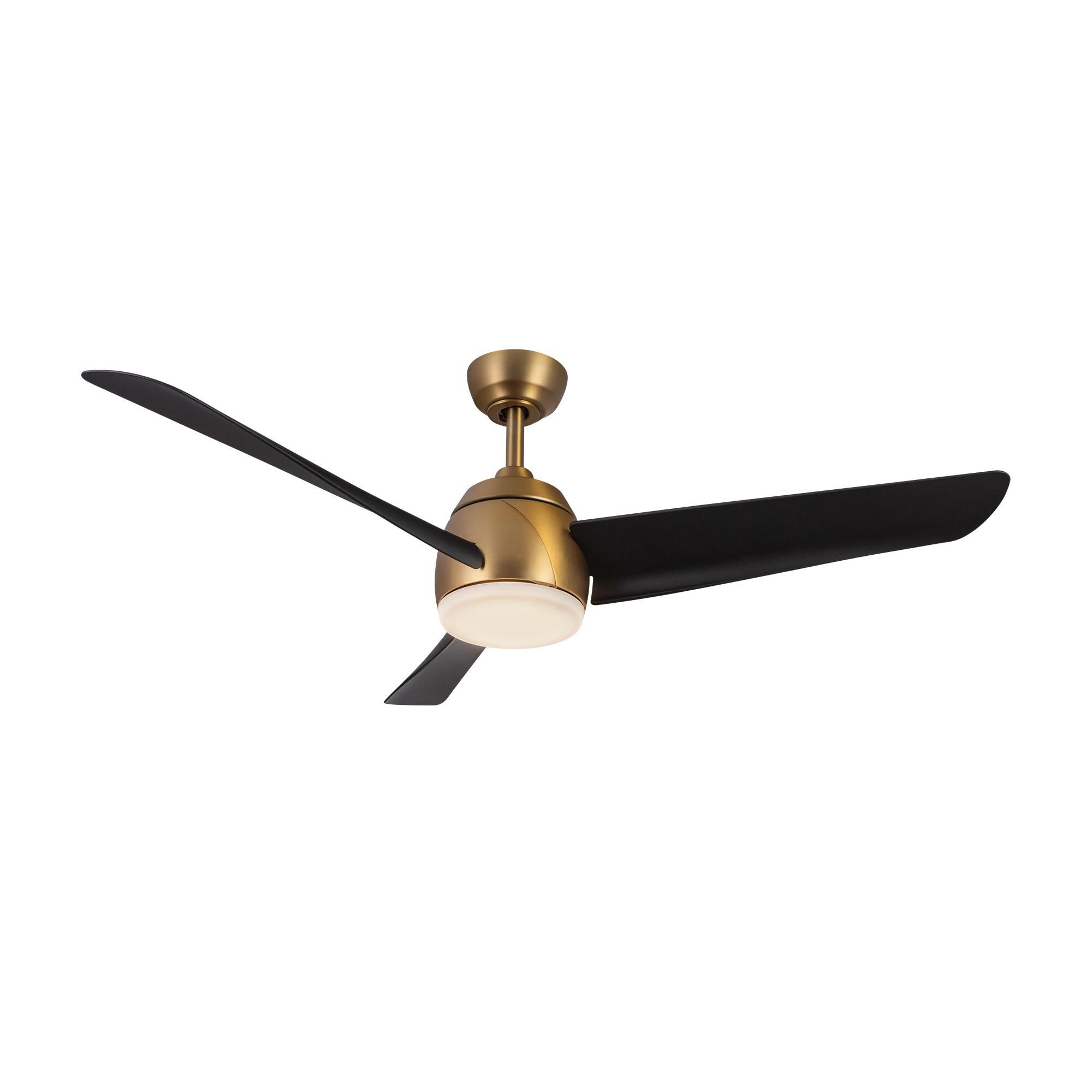 Kuzco Lighting Thalia 54 Inch Ceiling Fan with Light Kit - CF91954-BG/MB