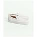 Brooks Brothers Men's Hampton Leather Slip-On Sneakers | White | Size 11 D