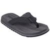 Zehentrenner SKECHERS "TANTRIC-FRITZ", Herren, Gr. 41, schwarz, Textil, used, casual, Schuhe, Sommerschuh, Schlappen, Poolslides, Badeschuh, mit weichem Zehensteg