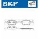 SKF Bremsbelagsatz, Scheibenbremse Vorne Rechts Links für MERCEDES-BENZ G-Klasse G 55 AMG R-Klasse R 350 CDI 4-matic CGI Gl-Klasse GL E-Klasse E 240