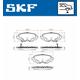 SKF Bremsbelagsatz, Scheibenbremse Hinten Rechts Links für MAZDA 3 1.5 2.0 2.2 D 1.6(BMLFS, BM4, BN4