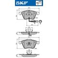 SKF Bremsbelagsatz, Scheibenbremse Vorne Rechts Links für AUDI A4 B5 S4 quattro A6 C6 3.0 TFSI 3.2 FSI A8 4.2 3.7 B6 1.8 T 4.0 TDI 2.4 2.0 B7 16V