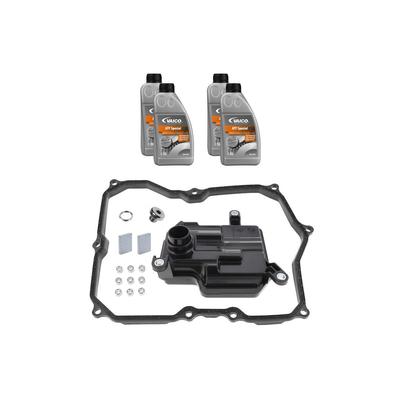 VAICO Teilesatz, Ölwechsel-Automatikgetriebe mit Zubehör für SKODA VW VAG 09P321370 9P321370 09Q325429kit2 V10-7344