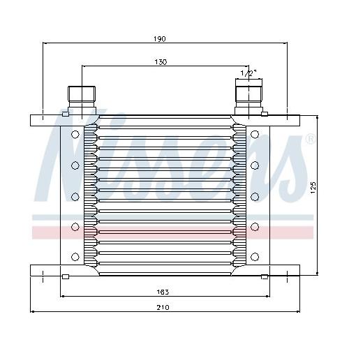 NISSENS Universal ohne Ölfiltergehäuse 90063