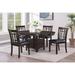 Red Barrel Studio® Marlaine Oval 60.4" L x 42.4" W Dining Set Wood/Upholstered in Brown | 31 H in | Wayfair E17F836B88B443CEAEF5669659108EC4