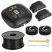 iMounTEK Electric Dog Fence Wireless Underground Dog Fence System with 300M/984FT Boundary Wire and 2 Rechargeable Dog Shock Collars for Training Outdoor