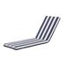 Longshore Tides 1 - Piece Outdoor Chair Pad Polyester | 3.76 H x 74.41 W x 42.9 D in | Wayfair C8A655F025E147D7BE8EADAFFD4A742F