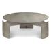 Everly Quinn Taoualt Coffee Table Metal in Gray | 14 H x 36 W x 36 D in | Wayfair 3588F853824E4F3C813F2922603CEBC3