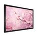 Winston Porter Minimalism Pink Cherry Bliss Tree II On Canvas Print Metal in Pink/Red | 24 H x 32 W x 1 D in | Wayfair