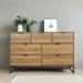 Union Rustic Laaiba 7 - Drawer Dresser in Brown | 31.6 H x 47.3 W x 15.8 D in | Wayfair F72C1B20567C4565A15BBD1BCC51013B