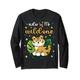 Sister of Mr. Wild One Outfit Baby Boy Jungle 1. Geburtstag Langarmshirt