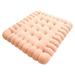 Bigersell Chair Cushion for Bedroom Portable Rectangular Thicken Seat Cushions for Kitchen Dining Room Office Patio Chairs Textured Chair Pads for Dining Chairs Pink-A