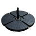 EZONE 4-Piece Cantilever Offset Patio Circular Umbrella Stand Base Fills Up to 160lbs