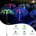 LED Solar Garden Lights 7 Color Changing Swaying Lamp Outdoor Waterproof Decor