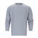 YiHWEI Men S Long Sleeved Sports T Shirt Round Neck Running Fitness T Shirt Loose Elastic Daily Wear Jacquard Tee Shirts Mens Graphic Dogs Grey XL