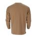 YiHWEI Men S Long Sleeved Sports T Shirt Round Neck Running Fitness T Shirt Loose Elastic Daily Wear Jacquard Tee Shirts Mens Graphic Dogs Khaki M