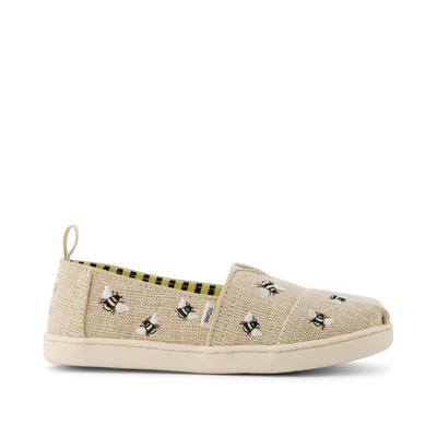 Kid's Youth Alpargata Embroidered Bees Kids Shoe | Size 2.5 | TOMS Official Site - Shoes, Accessories, & Apparel