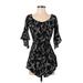 Express Casual Dress - Mini: Black Dresses - Women's Size X-Small