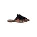 Nine West Mule/Clog: Black Shoes - Women's Size 7 - Open Toe
