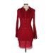 MISS TINA Taste of Couture Casual Dress: Red Dresses - Women's Size 8