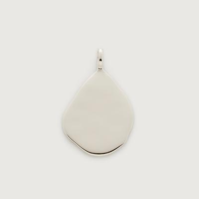 Sterling Silver Siren Teardrop Pendant Charm