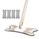 Slowmoose X Type Floor Mop For Wood Ceramic Tiles Cleaning Tool 5PC mop cloth gold