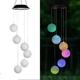 Slowmoose Spiral Wind Chime Style- Solar Led Light For Outdoor D