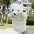 Slowmoose Animal Hand Puppet Marioneta Dolls Plush Elephant, Panda, Cat Learning Baby Polar Bear