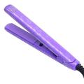 Slowmoose Electronic Professional Hair Iron Hairstyling Mini Portable Ceramic Flat Iron flower purple AU