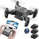 Slowmoose Mini Rtf Wifi With/without Hd Camera - Hight Hold Mode, Rc Quadcopter Drone 2MP camera 3 battery