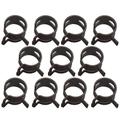 Slowmoose Vacuum Spring Fuel Oil Water Hose Clip Pipe Tube For Band Clamp M14 (10Pcs)