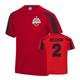 UKSoccerShop Hector Bellerin Arsenal Sports Training Jersey (Red) XSB (3-4 Years)