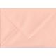 ColorSono Salmon Pink Gummed Greeting Card Coloured Pink Envelopes. 100gsm FSC Sustainable Paper. 125mm x 175mm. Banker Style Envelope. 100