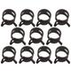 Slowmoose Vacuum Spring Fuel Oil Water Hose Clip Pipe Tube For Band Clamp M8 (20Pcs)